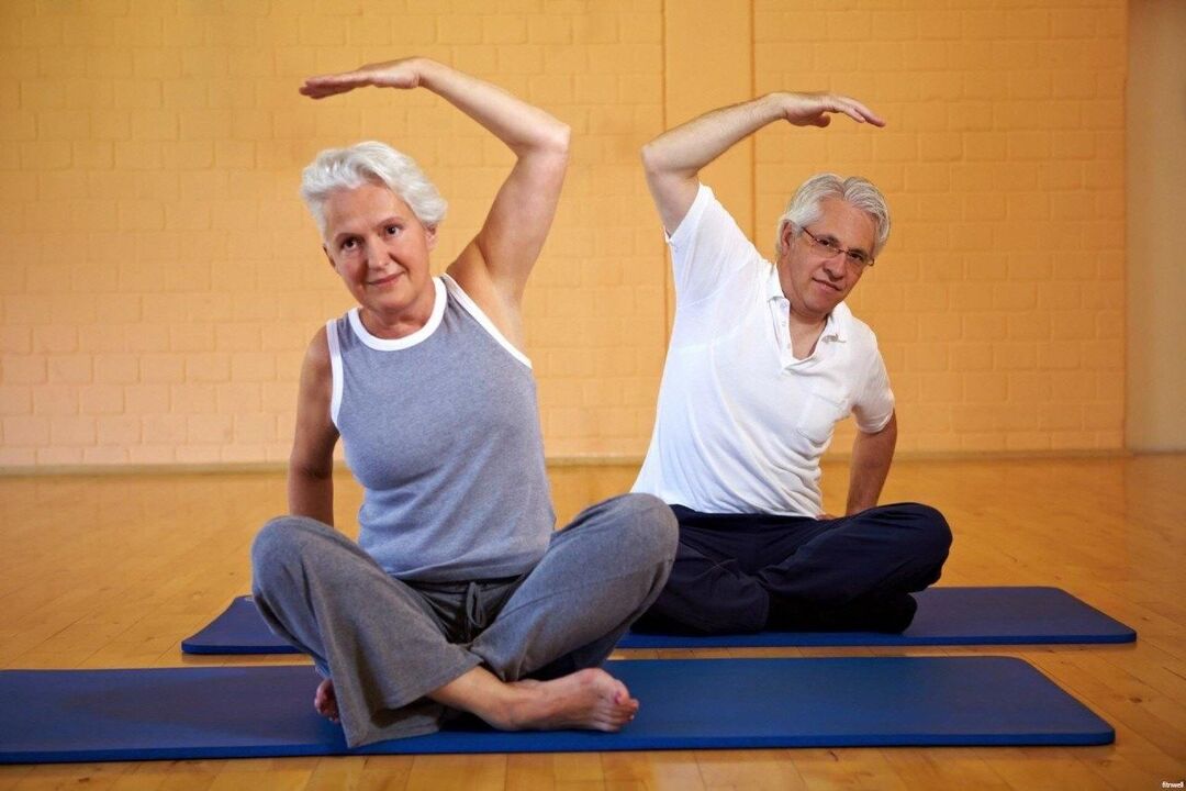 gymnastics for hip arthrosis